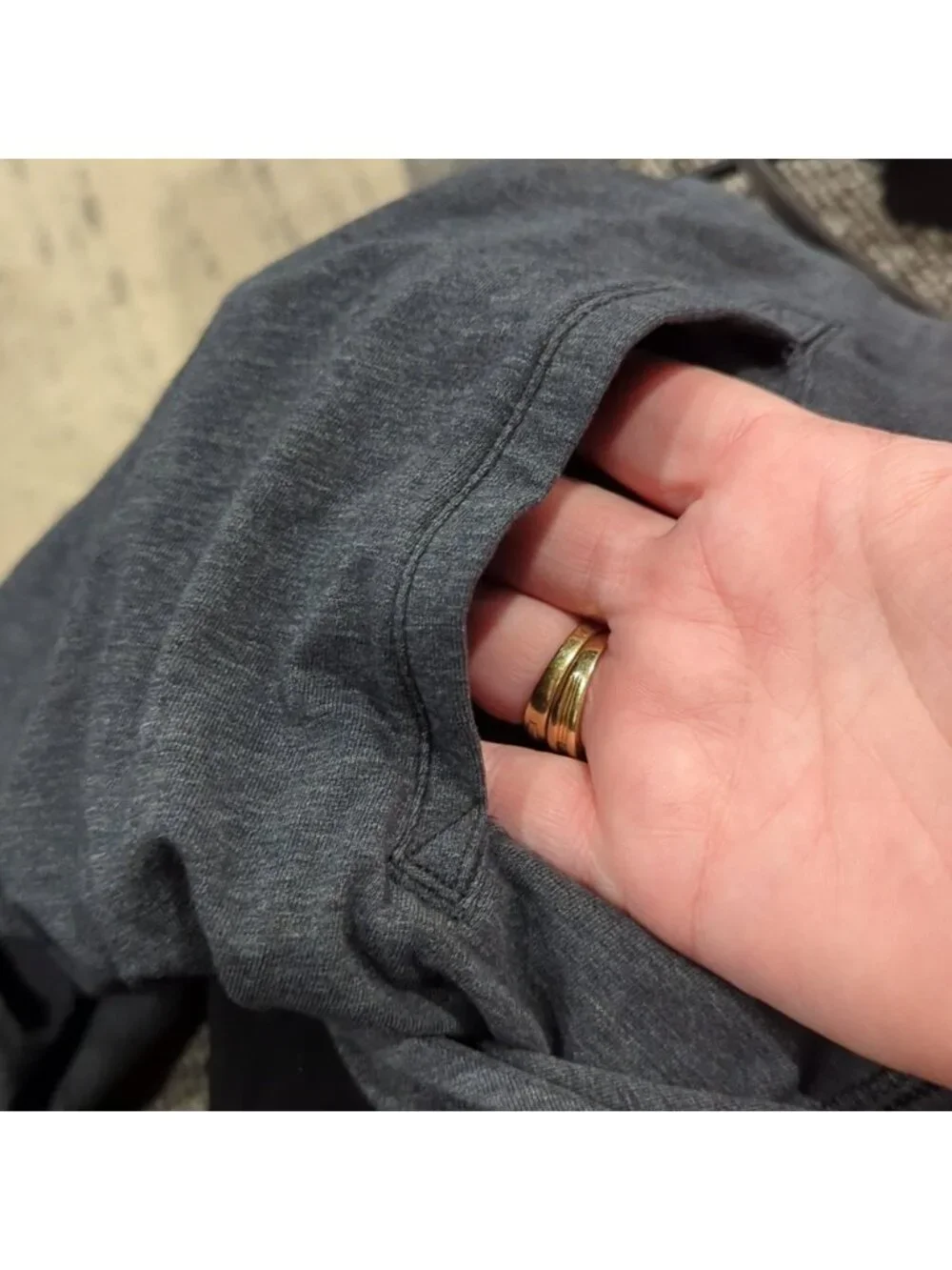 Lululemon Tie One On Pant Heathered Black